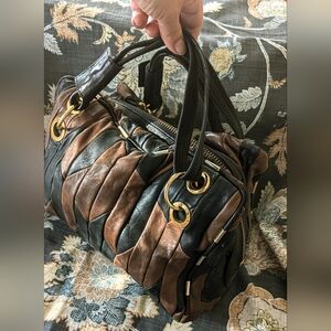 Vintage Juicy Couture Leather Satchel Bag